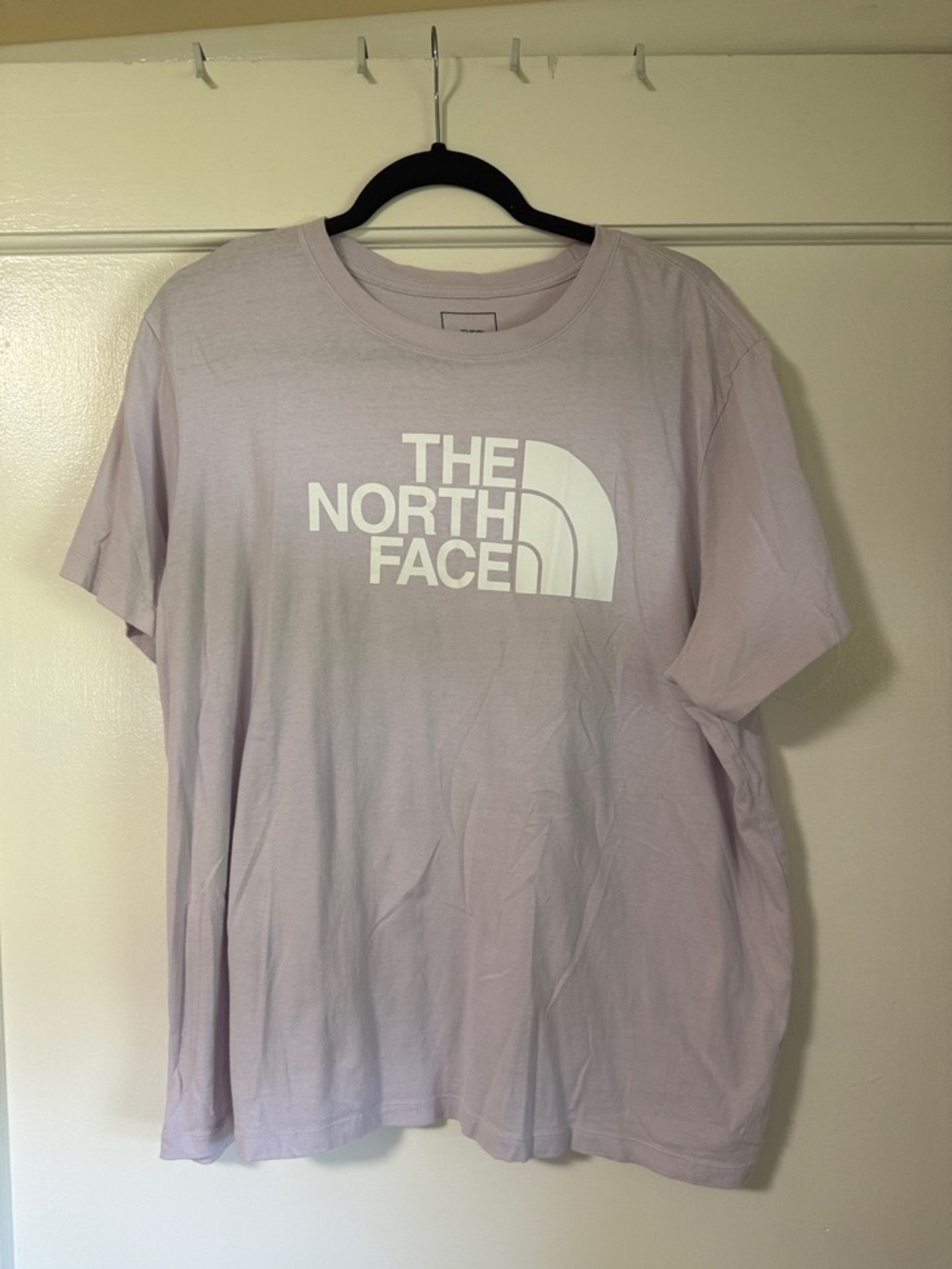 The North Face Pale Lavender Logo Tee